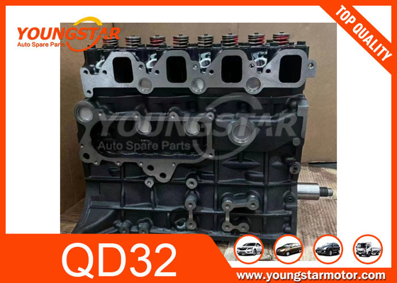 Алюминиевая сплав короткий блок цилиндра двигателя для NISSAN QD32