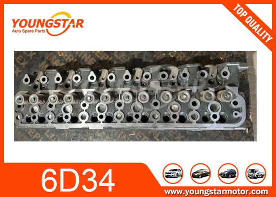 6D34 Полная головка цилиндра для Mitsubishi 5861cc 12V Дизель OE Me99721