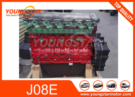 Железный материал J08E Длинный блок двигателя Assy 11101 E0541