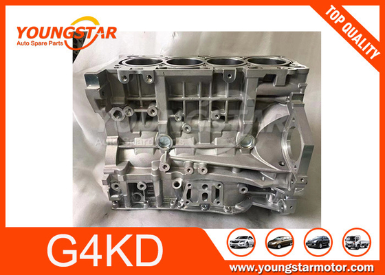 Алюминиевый двигатель голый цилиндровый блок CVVT G4KD G4KE