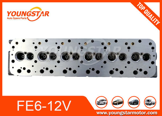 Головка цилиндра чугуна тележки дизельная FE6 12V Nissan UD
