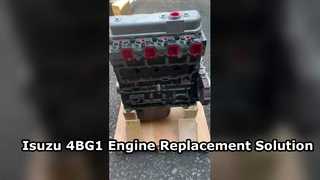 Длинный блок дизельного двигателя Isuzu 4BG1 4.3L в сборе